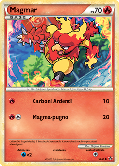 Magmar 052 — Forze Scatenate (Italian Pokémon TCG card)
