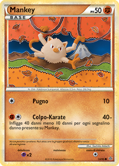 Mankey 053 — Forze Scatenate (Italian Pokémon TCG card)