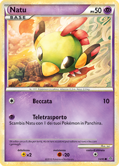 Natu 055 — Forze Scatenate (Italian Pokémon TCG card)