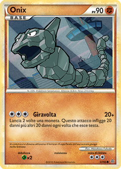 Onix 057 — Forze Scatenate (Italian Pokémon TCG card)