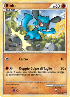 Riolu 060 — Forze Scatenate (Italian Pokémon TCG card)