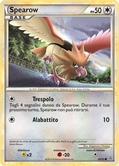 Spearow 062 — Forze Scatenate (Italian Pokémon TCG card)