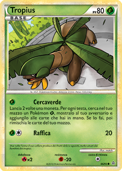 Tropius 066 — Forze Scatenate (Italian Pokémon TCG card)