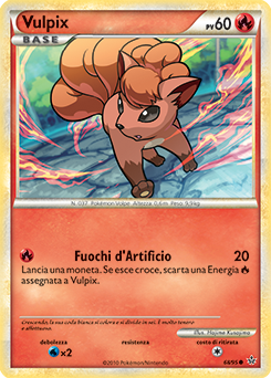 Vulpix 068 — Forze Scatenate (Italian Pokémon TCG card)