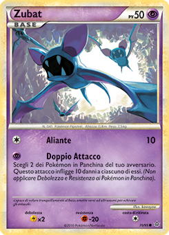 Zubat 070 — Forze Scatenate (Italian Pokémon TCG card)