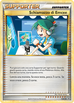 Schiamazzo di Emcee 073 — Forze Scatenate (Italian Pokémon TCG card)