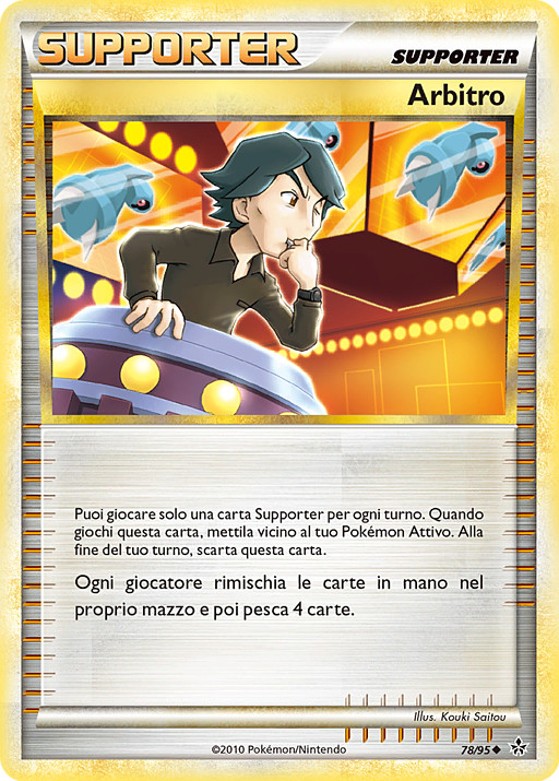 Arbitro 078 — Forze Scatenate (Italian Pokémon TCG card)