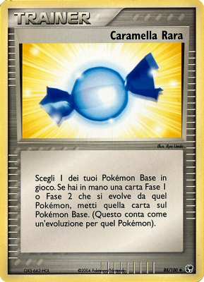 Caramella Rara 082 — Forze Scatenate (Italian Pokémon TCG card)