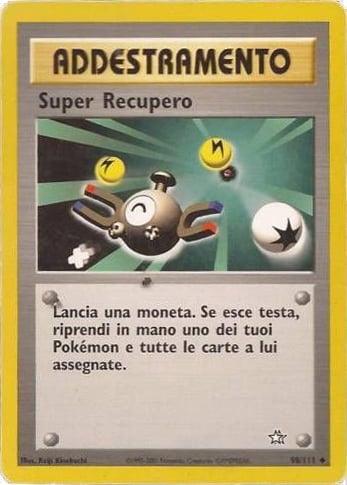 Super Recupero 083 — Forze Scatenate (Italian Pokémon TCG card)