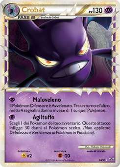 Crobat 084 — Forze Scatenate (Italian Pokémon TCG card)