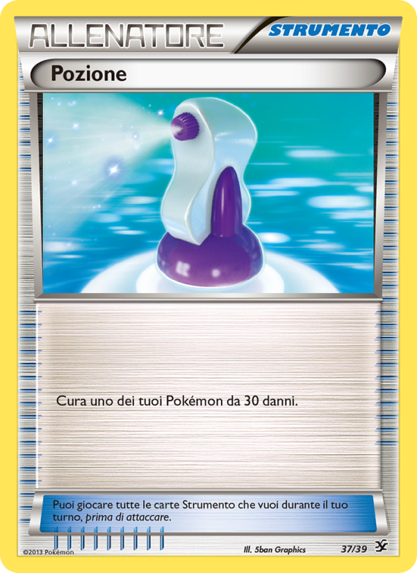 Pozione 037/39 — Kalos Starter Set (Italian Pokémon TCG card)