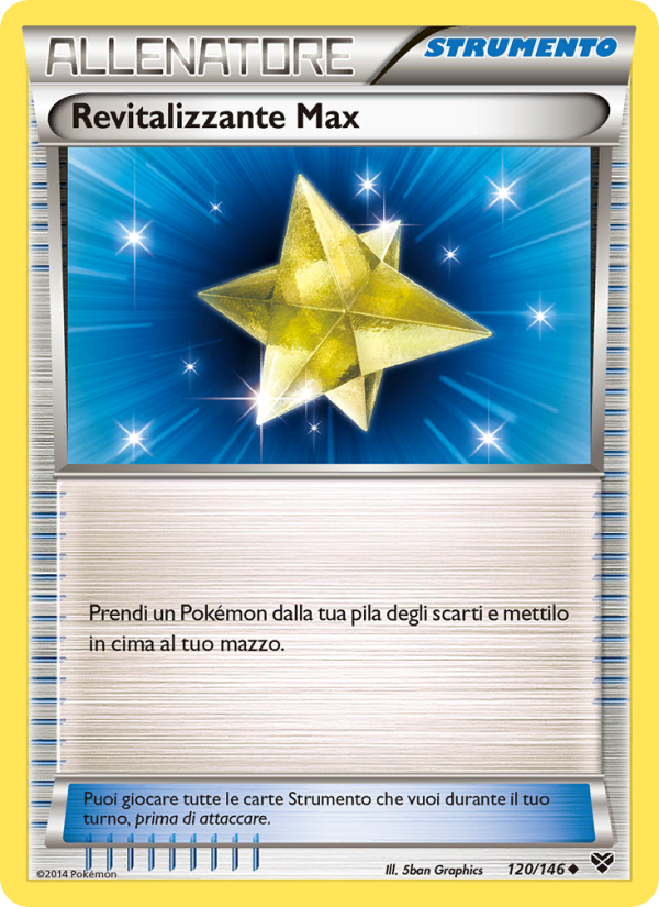 Revitalizzante Max 120/146 — XY (Italian Pokémon TCG card)
