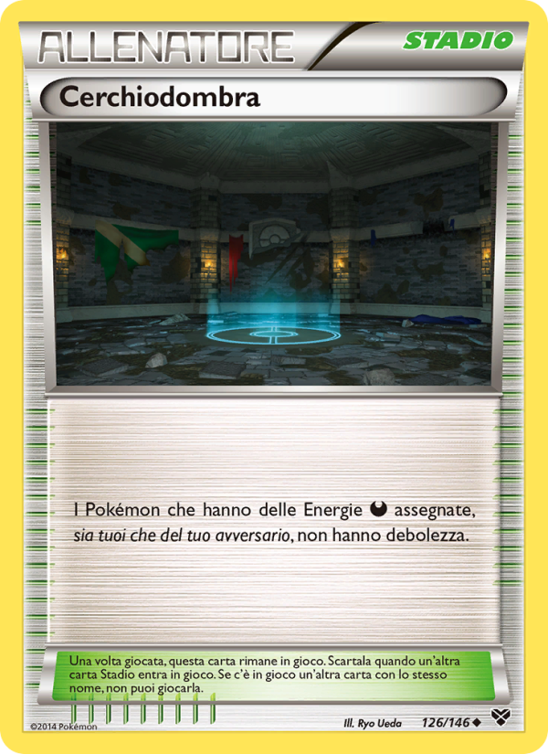 Cerchiodombra 126/146 — XY (Italian Pokémon TCG card)