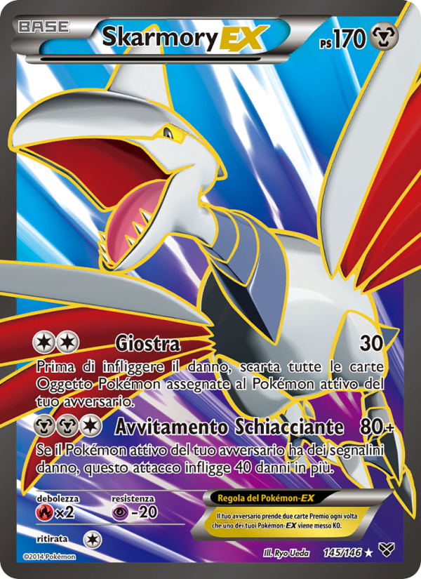 Skarmory EX 145/146 — XY (Italian Pokémon TCG card)