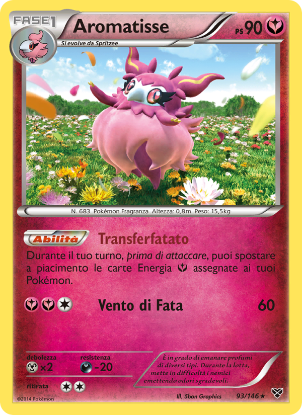 Aromatisse 093/146 — XY (Italian Pokémon TCG card)
