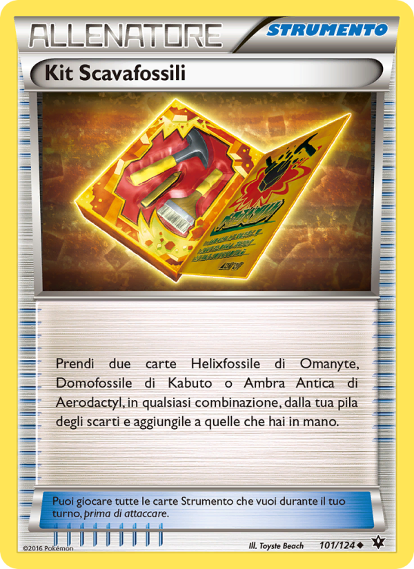 Kit Scavafossili 101/129 — Fates Collide (Italian Pokémon TCG card)
