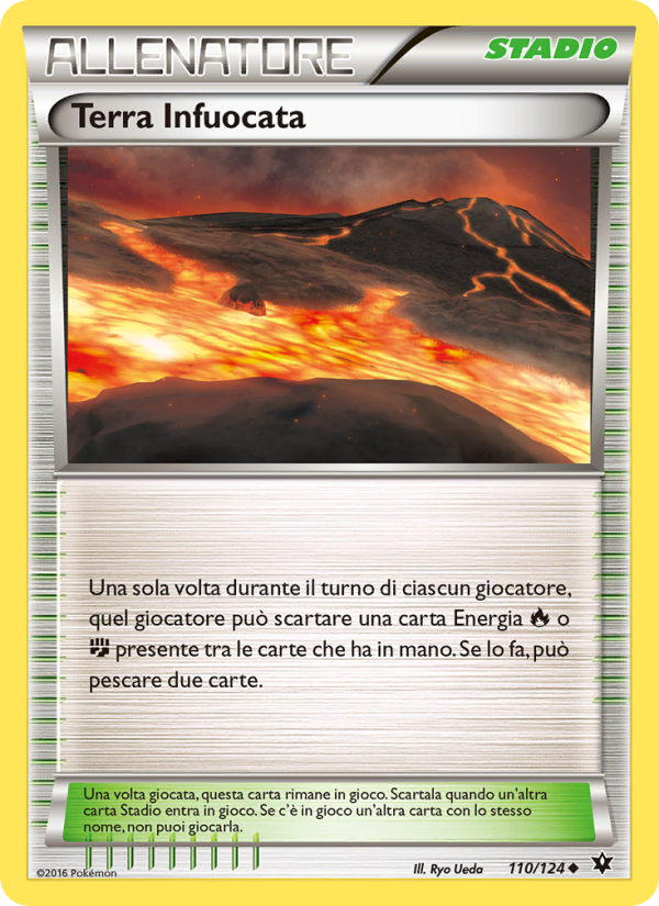 Terra Infuocata 110/129 — Fates Collide (Italian Pokémon TCG card)