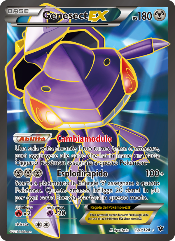 Genesect EX 120/129 — Fates Collide (Italian Pokémon TCG card)