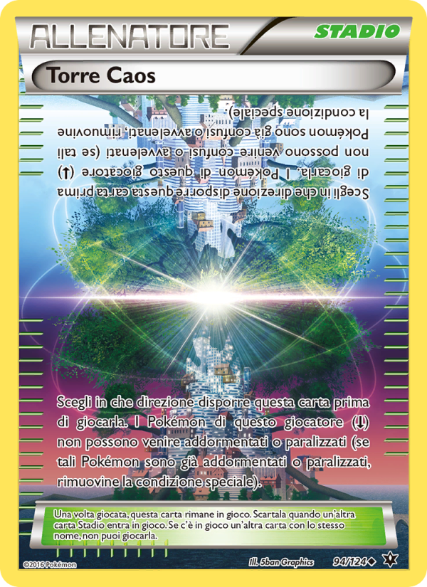Torre Caos 094/129 — Fates Collide (Italian Pokémon TCG card)