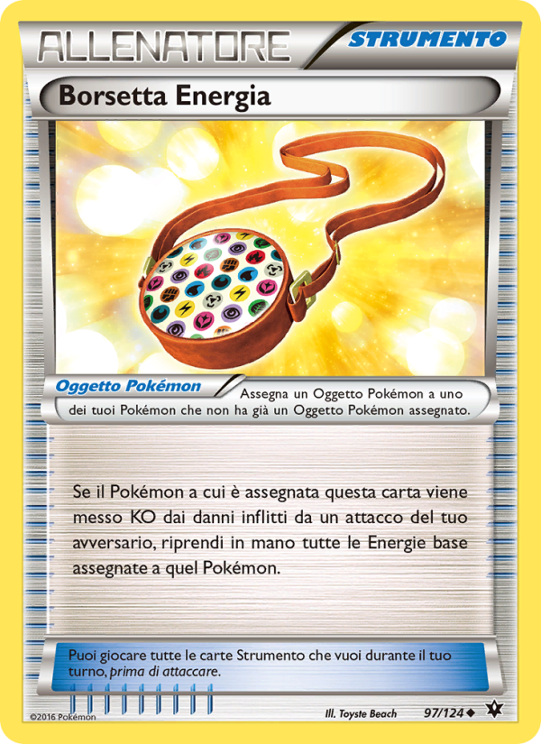 Borsetta Energia 097/129 — Fates Collide (Italian Pokémon TCG card)