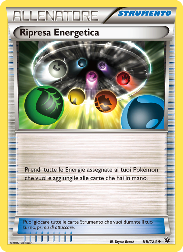 Ripresa Energetica 098/129 — Fates Collide (Italian Pokémon TCG card)