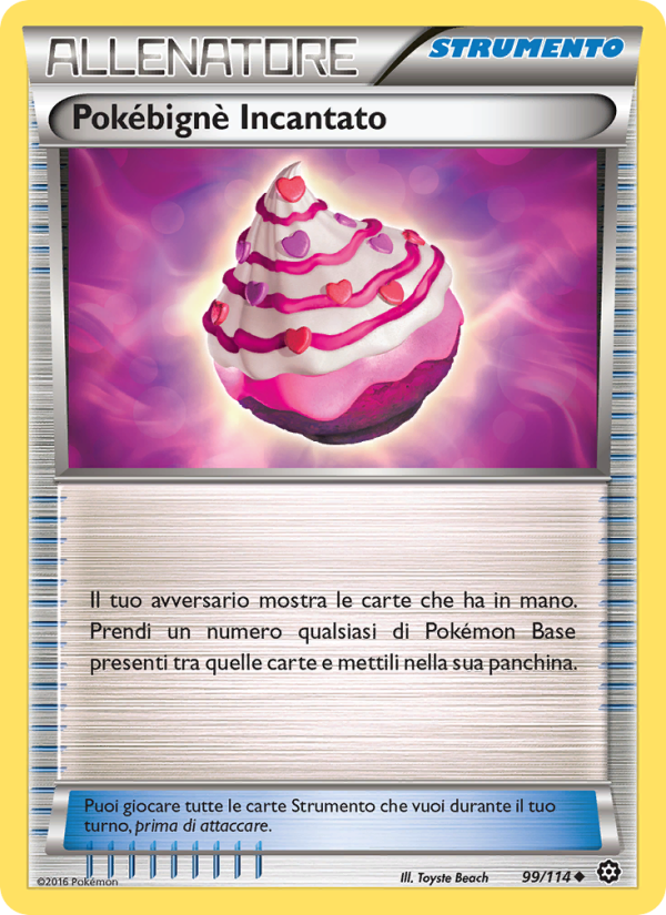 Pokébignè Incantato 099/116 — Steam Siege (Italian Pokémon TCG card)