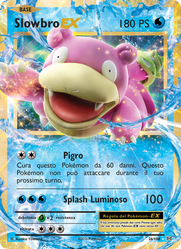 Slowbro EX 026/113 — Evolutions (Italian Pokémon TCG card)