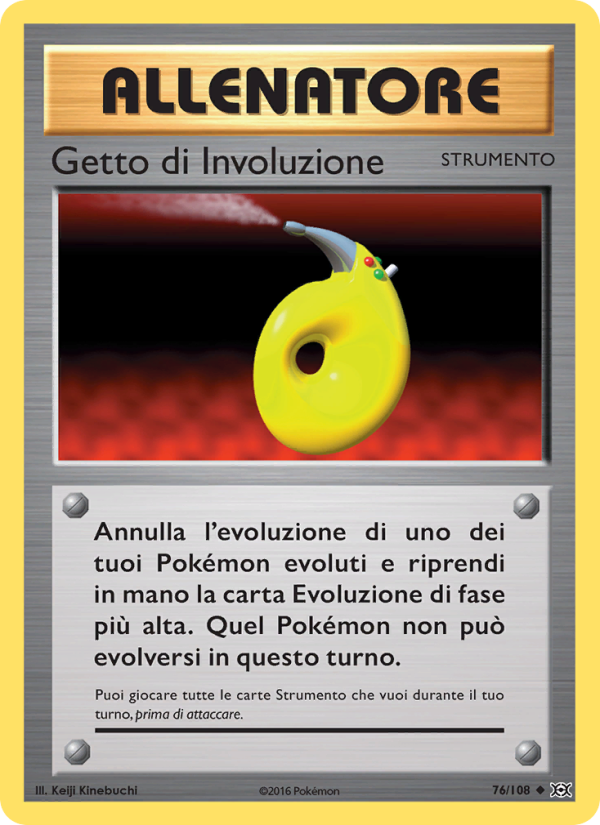 Getto di Involuzione 076/113 — Evolutions (Italian Pokémon TCG card)