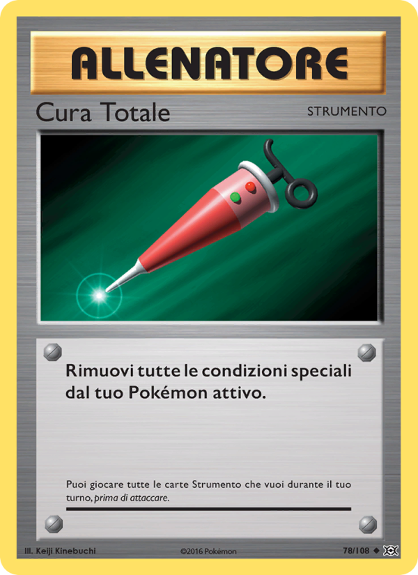 Cura Totale 078/113 — Evolutions (Italian Pokémon TCG card)