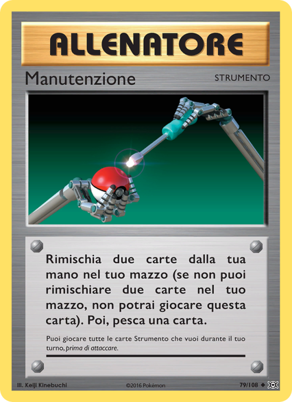 Manutenzione 079/113 — Evolutions (Italian Pokémon TCG card)