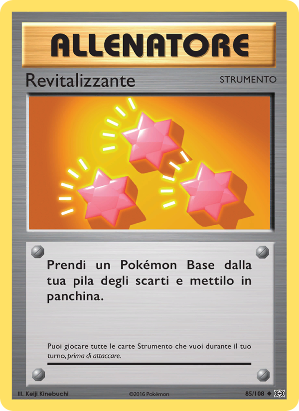 Revitalizzante 085/113 — Evolutions (Italian Pokémon TCG card)
