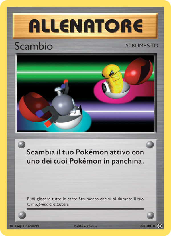 Scambio 088/113 — Evolutions (Italian Pokémon TCG card)