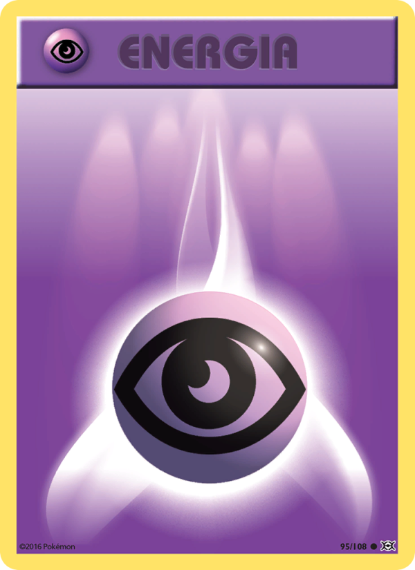 Energia Psico 095/113 — Evolutions (Italian Pokémon TCG card)
