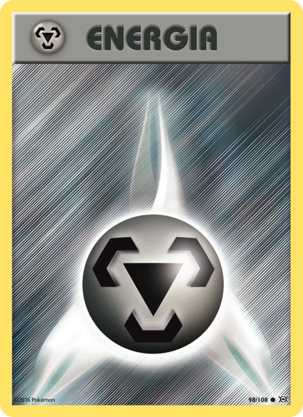 Energia Metallo 098/113 — Evolutions (Italian Pokémon TCG card)