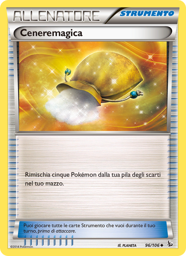 Ceneremagica 096/110 — Flashfire (Italian Pokémon TCG card)
