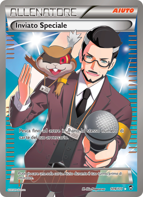 Inviato Speciale 109/114 — Furious Fists (Italian Pokémon TCG card)