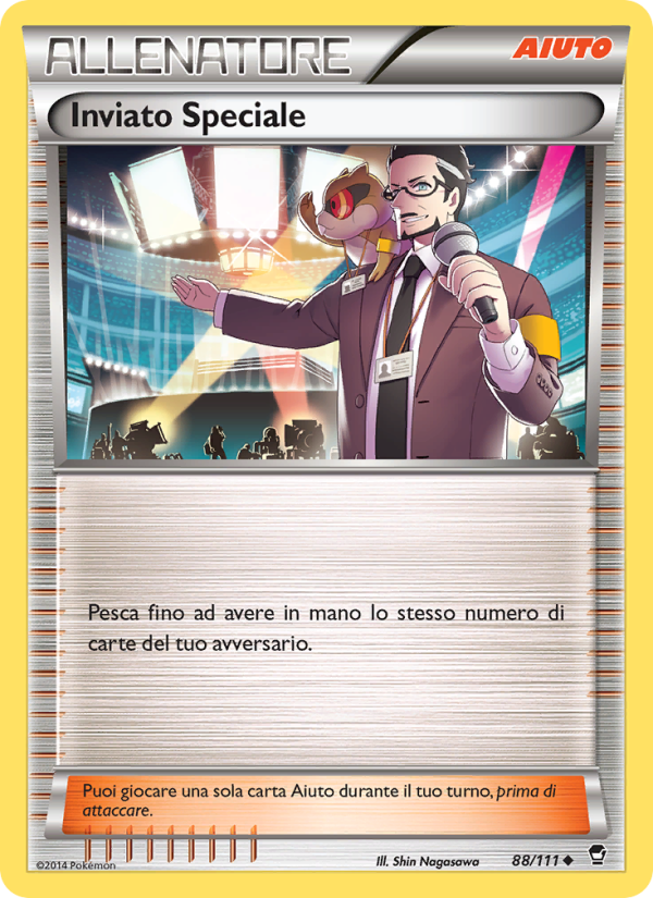 Inviato Speciale 088/114 — Furious Fists (Italian Pokémon TCG card)
