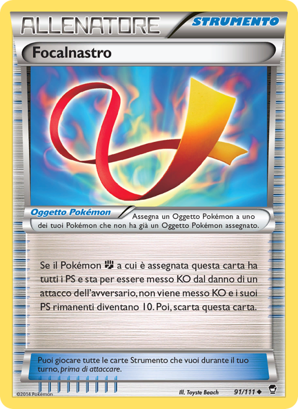 Focalnastro 091/114 — Furious Fists (Italian Pokémon TCG card)