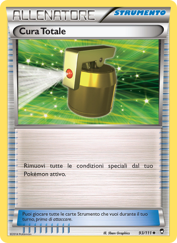 Cura Totale 093/114 — Furious Fists (Italian Pokémon TCG card)