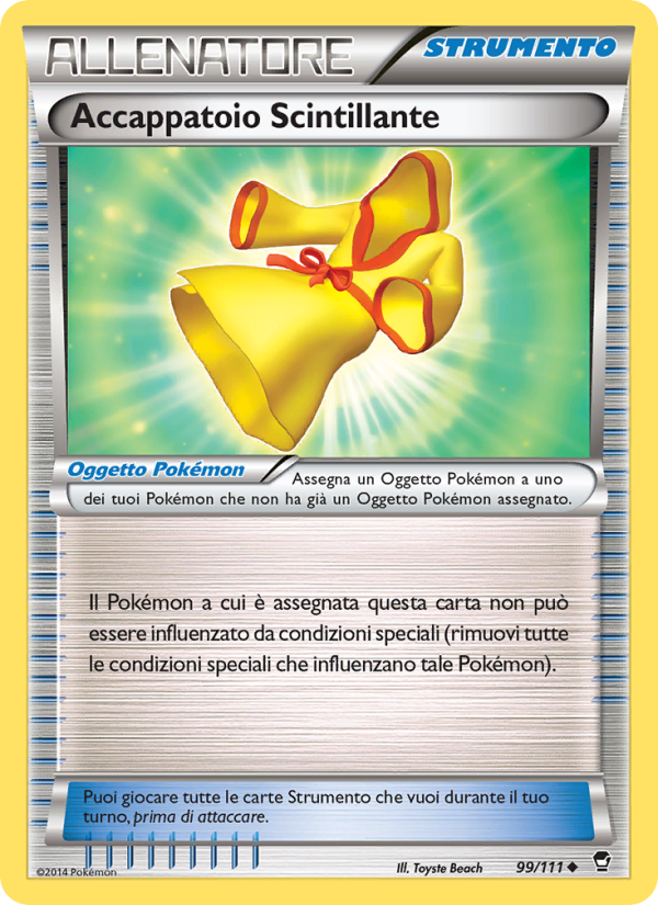 Accappatoio Scintillante 099/114 — Furious Fists (Italian Pokémon TCG card)