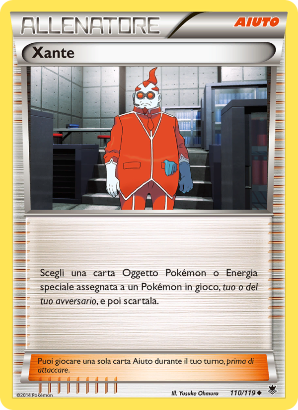 Xante 110/124 — Phantom Forces (Italian Pokémon TCG card)