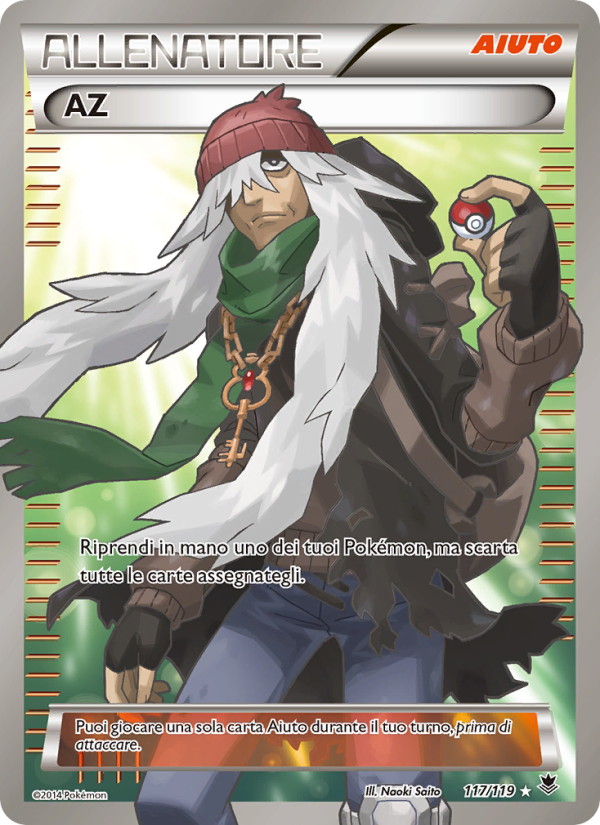 AZ 117/124 — Phantom Forces (Italian Pokémon TCG card)