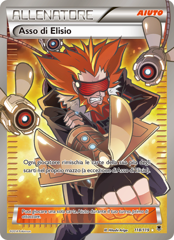 Asso di Elisio 118/124 — Phantom Forces (Italian Pokémon TCG card)