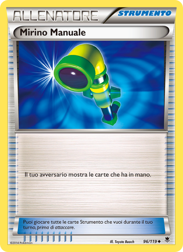Mirino Manuale 096/124 — Phantom Forces (Italian Pokémon TCG card)