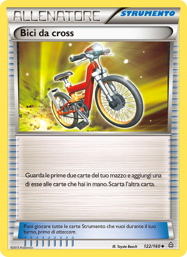 Bici da cross 122/164 — Primal Clash (Italian Pokémon TCG card)