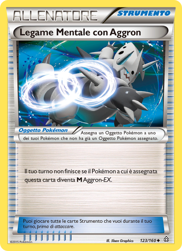 Legame Mentale con Aggron 123/164 — Primal Clash (Italian Pokémon TCG card)