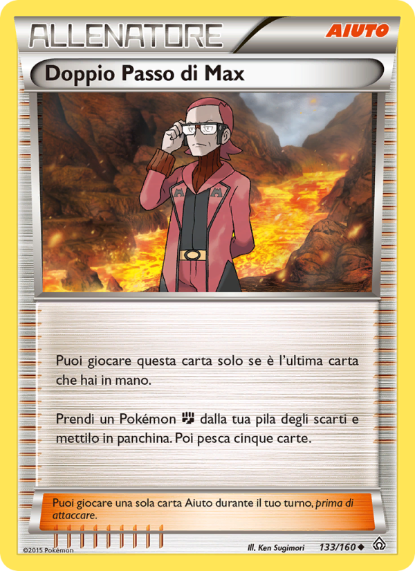 Doppio Passo di Max 133/164 — Primal Clash (Italian Pokémon TCG card)