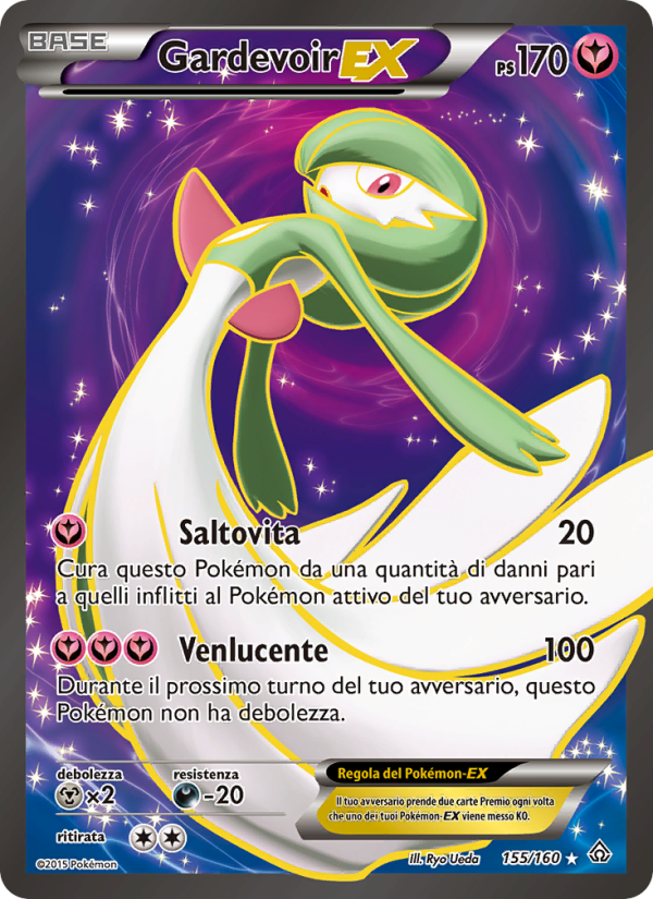 Gardevoir EX 155/164 — Primal Clash (Italian Pokémon TCG card)