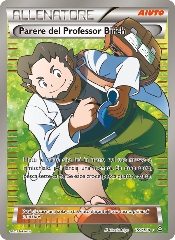 Parere del Professor Birch 159/164 — Primal Clash (Italian Pokémon TCG card)