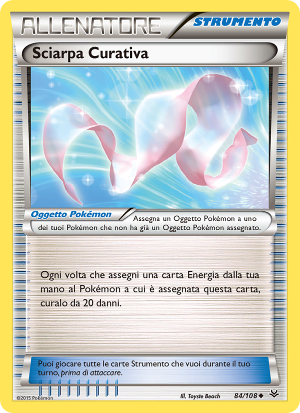 Sciarpa Curativa 084/112 — Roaring Skies (Italian Pokémon TCG card)